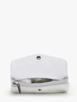 Portemonnee Nine Leder Milano Zilver nine NI23113-vue-porte